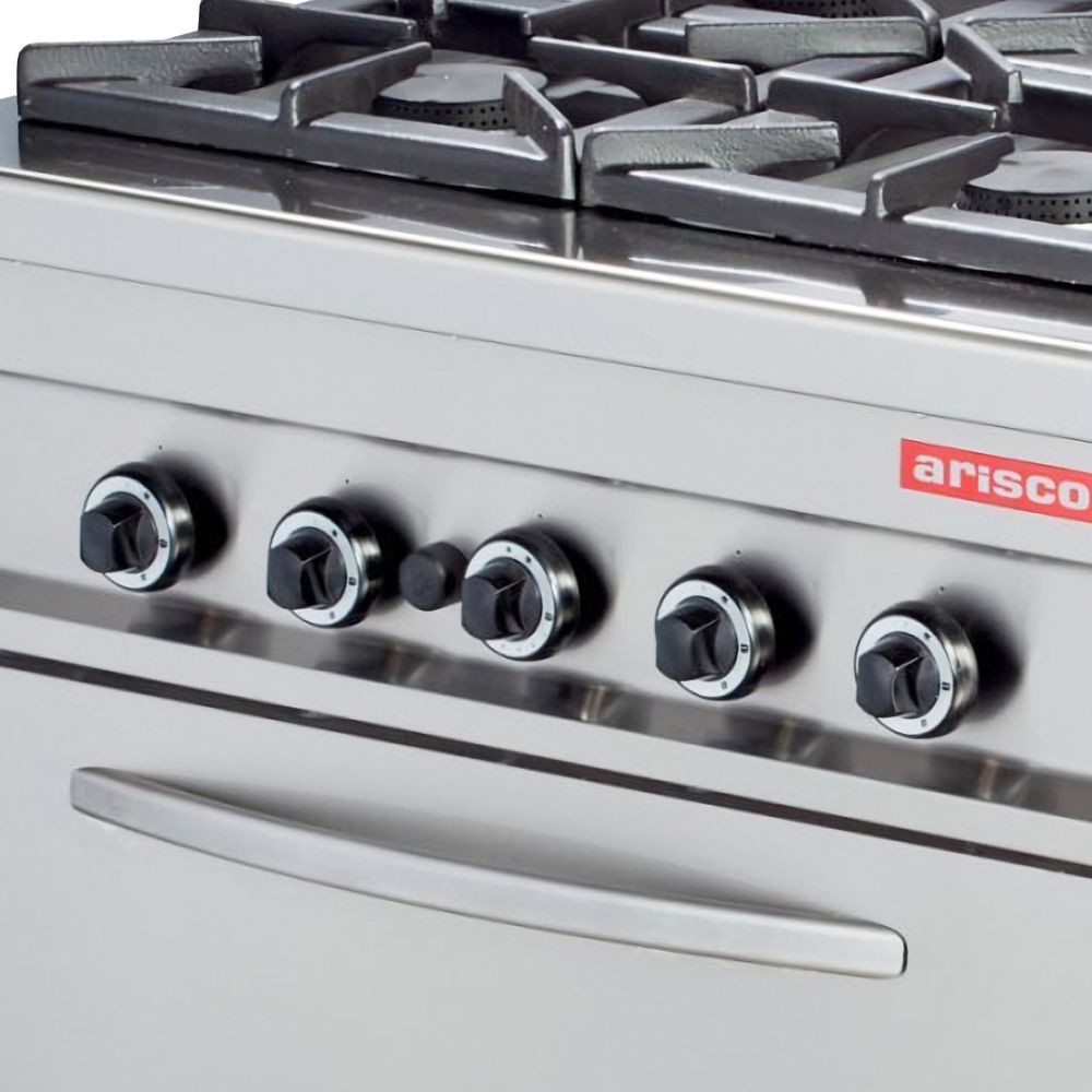 4 Burner With Gas Oven - 900 Range (ARISCO)