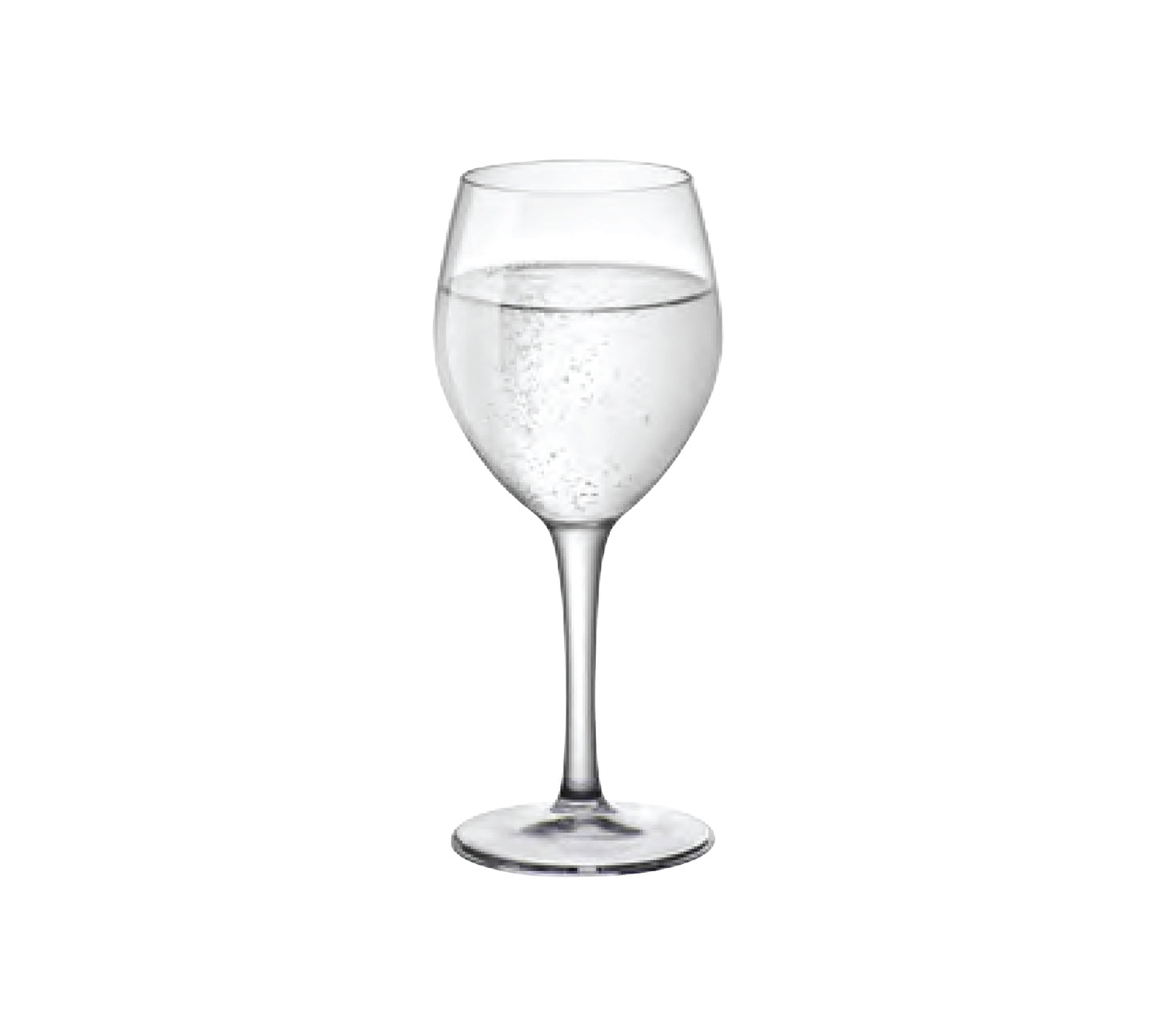 MILANO - WATER 27CL H180MM W79MM (12) (Bormioli Rocco)