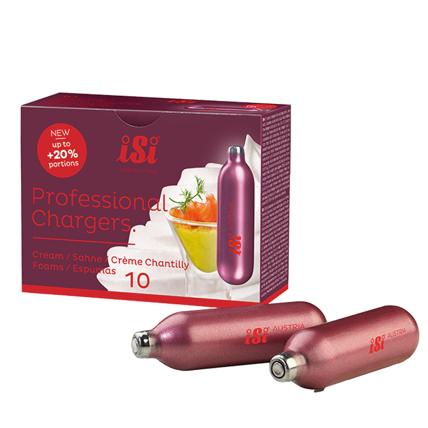 CREAM CHARGER (BOX OF 10) (ISI)