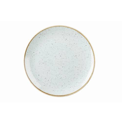 DUCK EGG BLUE - COUPE PLATE - 21.7CM (12) (Churchill)