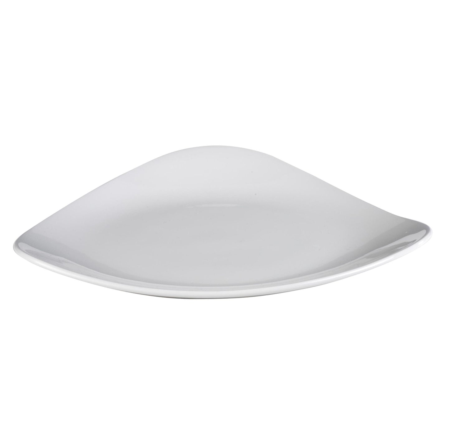 LOTUS TRIANGLE PLATE - 31CM (6) - Catering