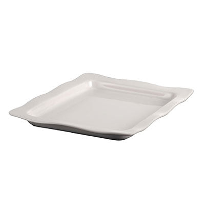 PORCELAIN TRAY DISPLAY GN 1/2 250 X 306 X 33MM (TIGER) - Catering