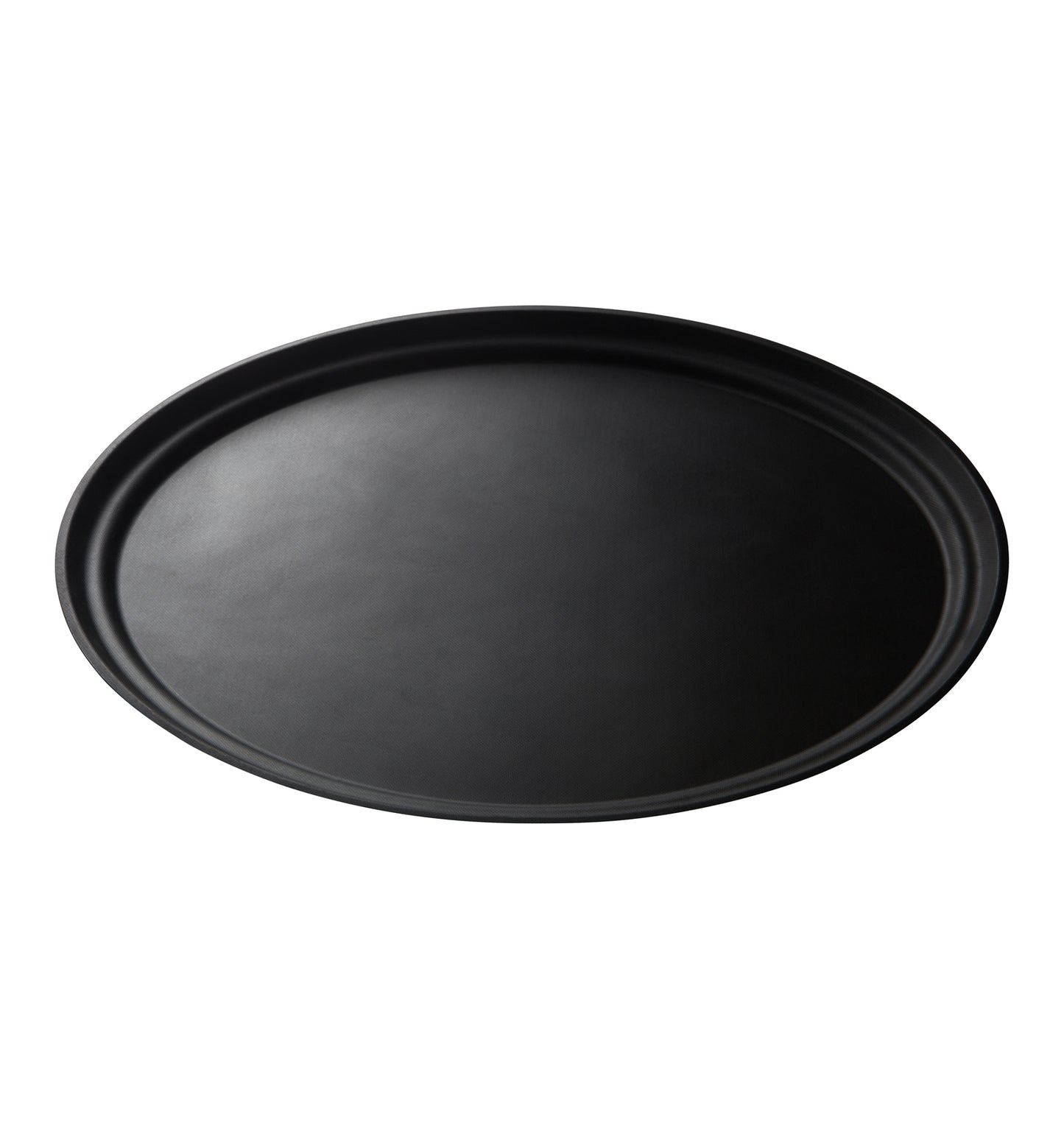 CAMTREAD NON-SLIP FIBERGLASS TRAY OVAL - 56CM W X 68.5CM L - BLACK (Cambro)