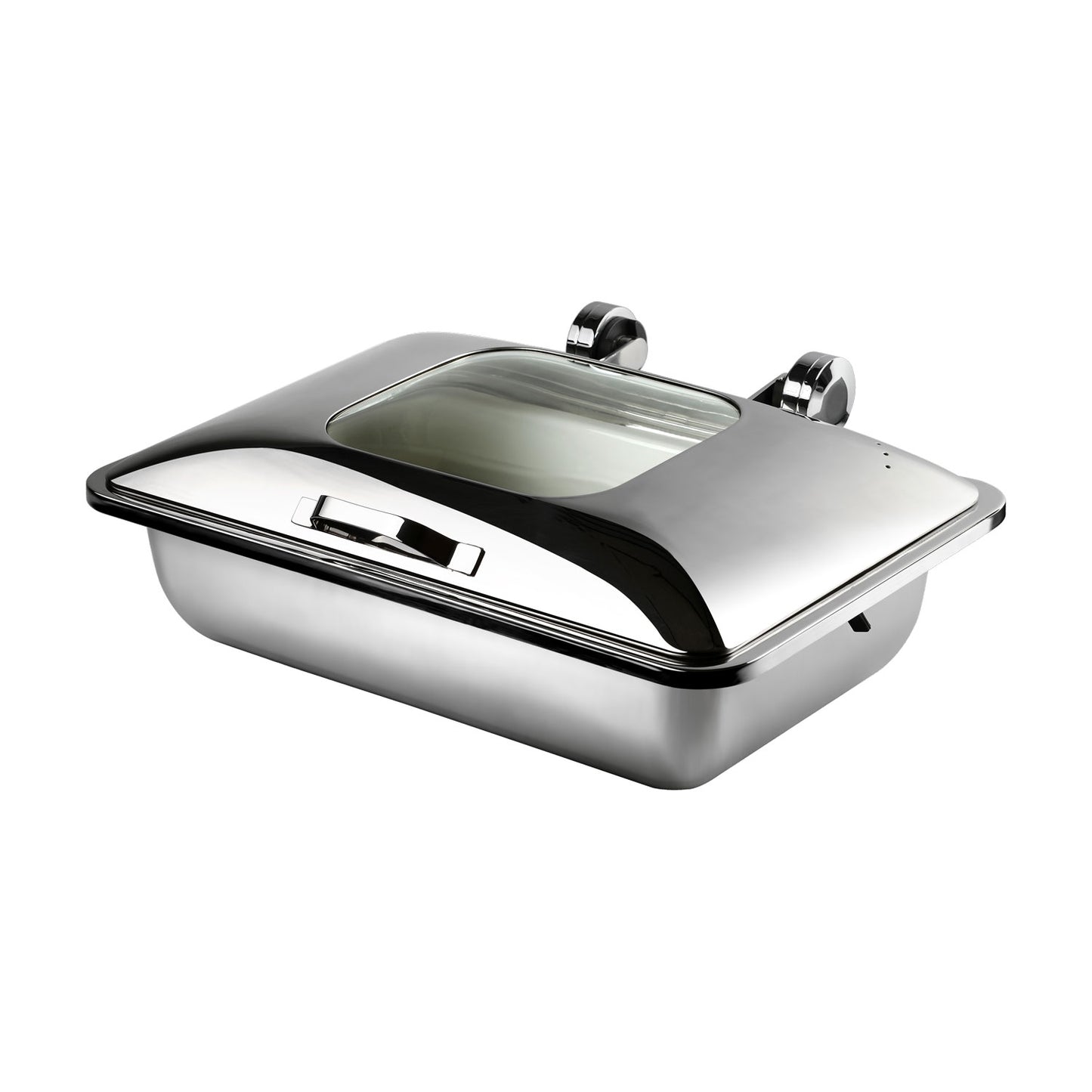 INDUCTION CHAFING DISHES – WITH GLASS LID – SMART W – RECTANGULAR