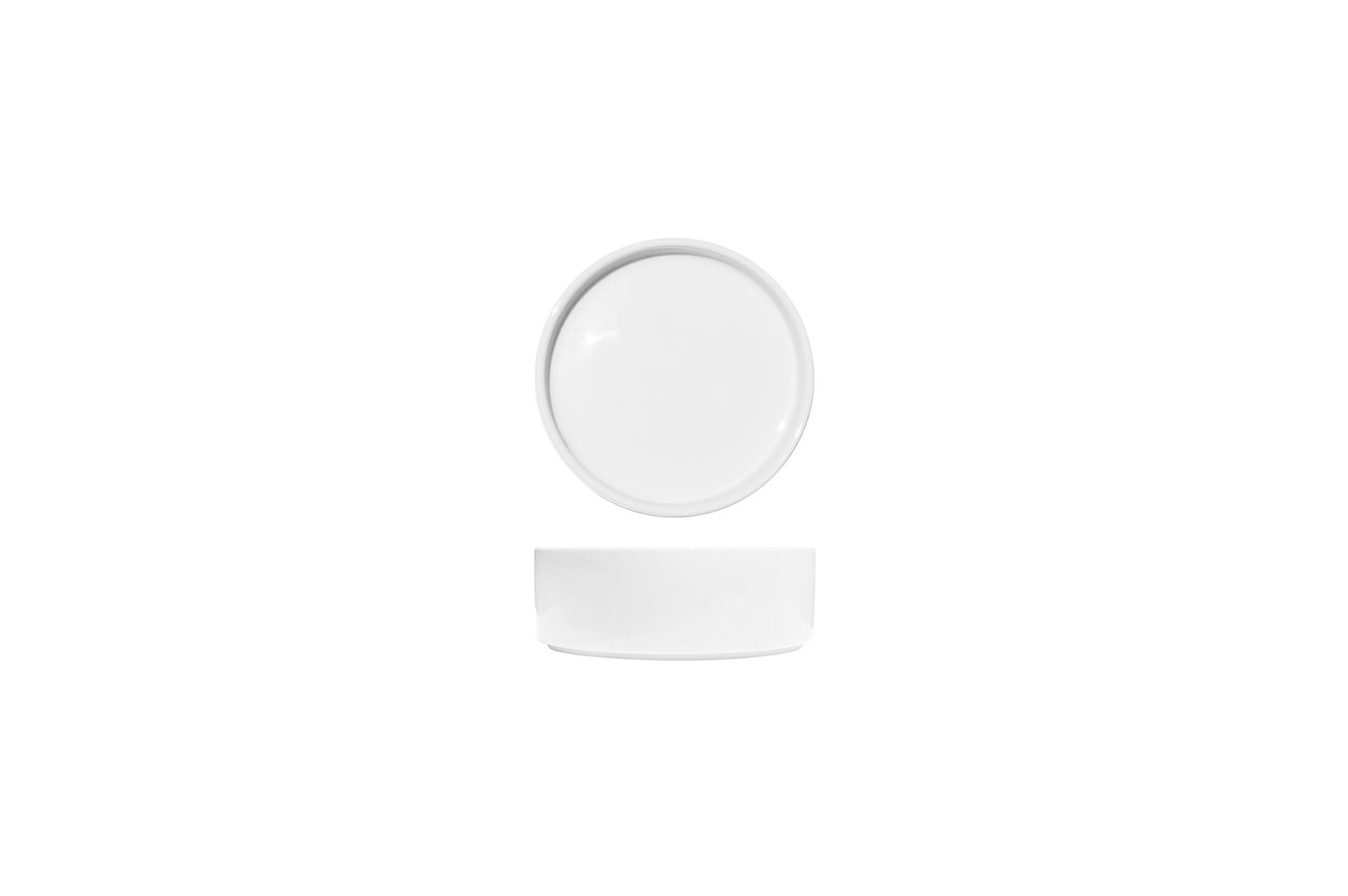 STUDIO - WHITE - DEEP BOWL - 11CM (24) (Fortis)