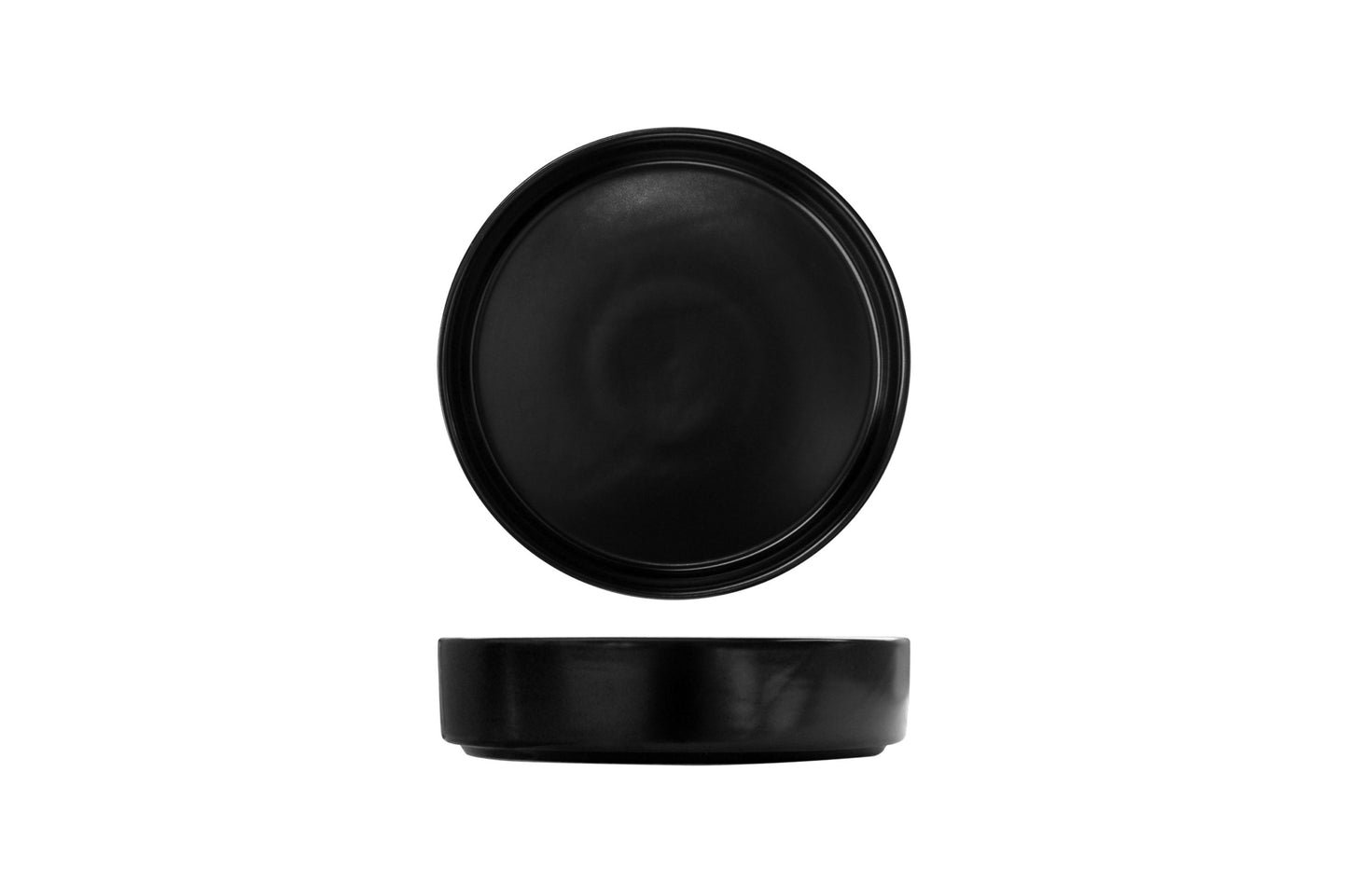 STUDIO - BLACK - CEREAL BOWL - 17CM (24) (Fortis)