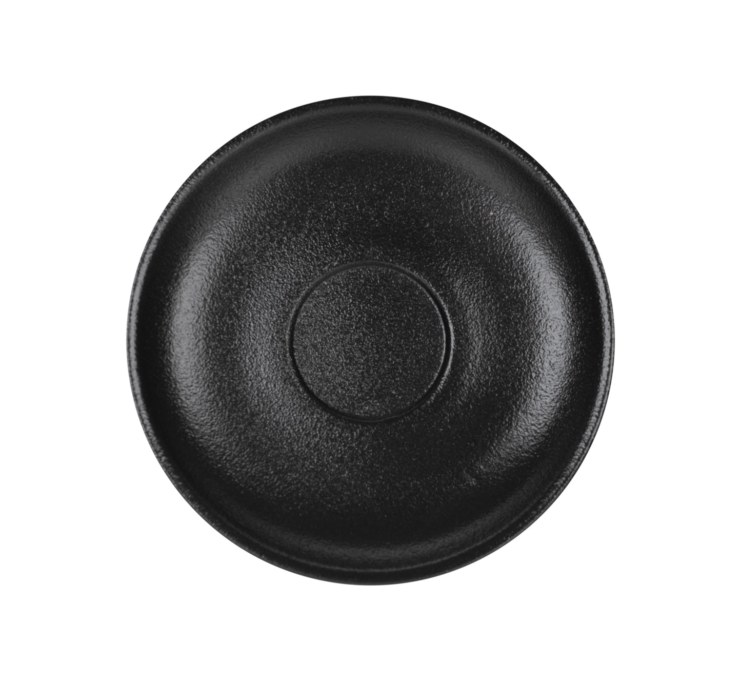 TEMPEST - BLACK - ESPRESSO SAUCER - 12CM (24) (Fortis)