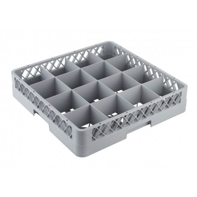 GATTO 16 COMPARTMENT GLASS RACK