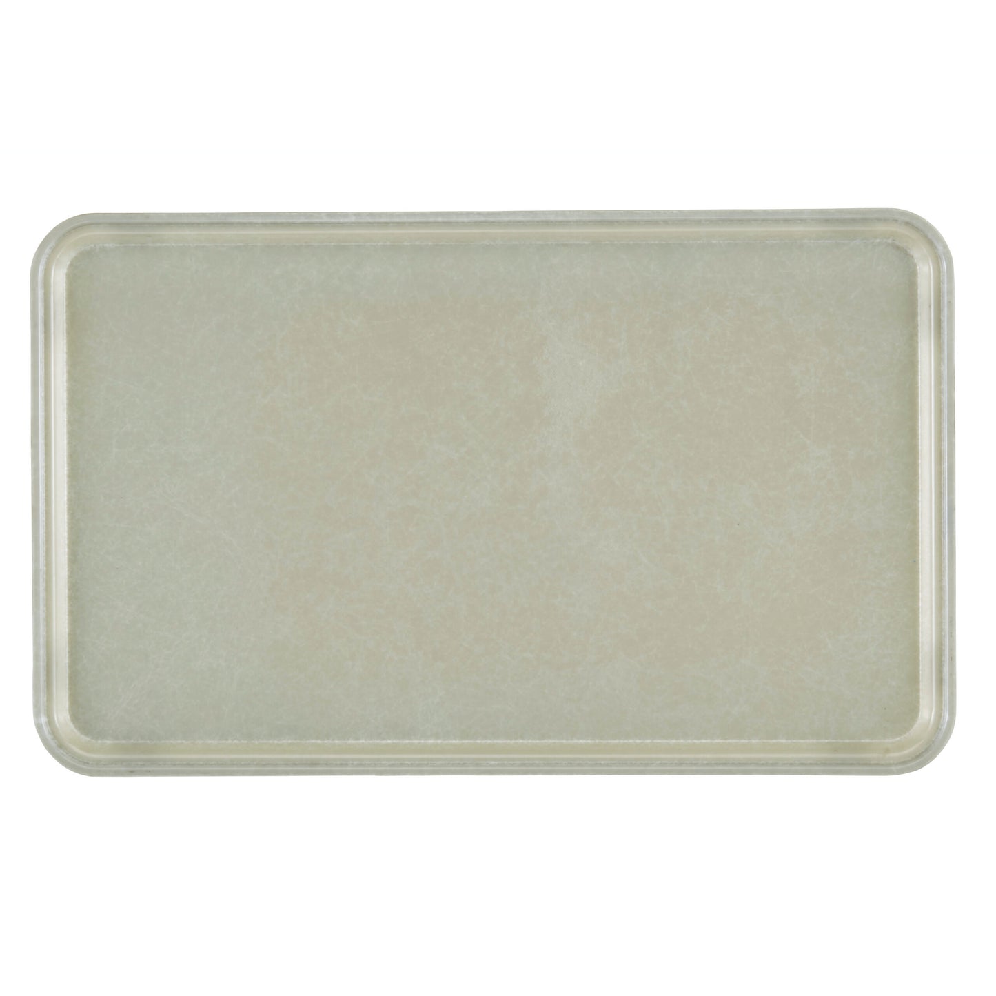 FIBERGLASS SMOOTH TRAY 27CM W X 35CM L - ANTIQUE PARCHMENT (Healthcare)