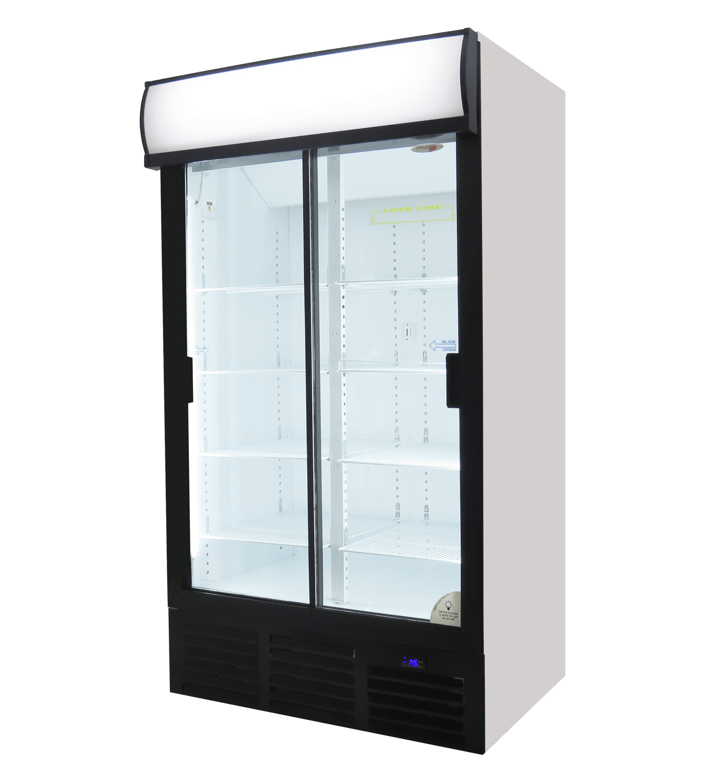 FRIDGE STAR DOUBLE SLIDING GLASS DOOR COOLER (885 LT) - Catering