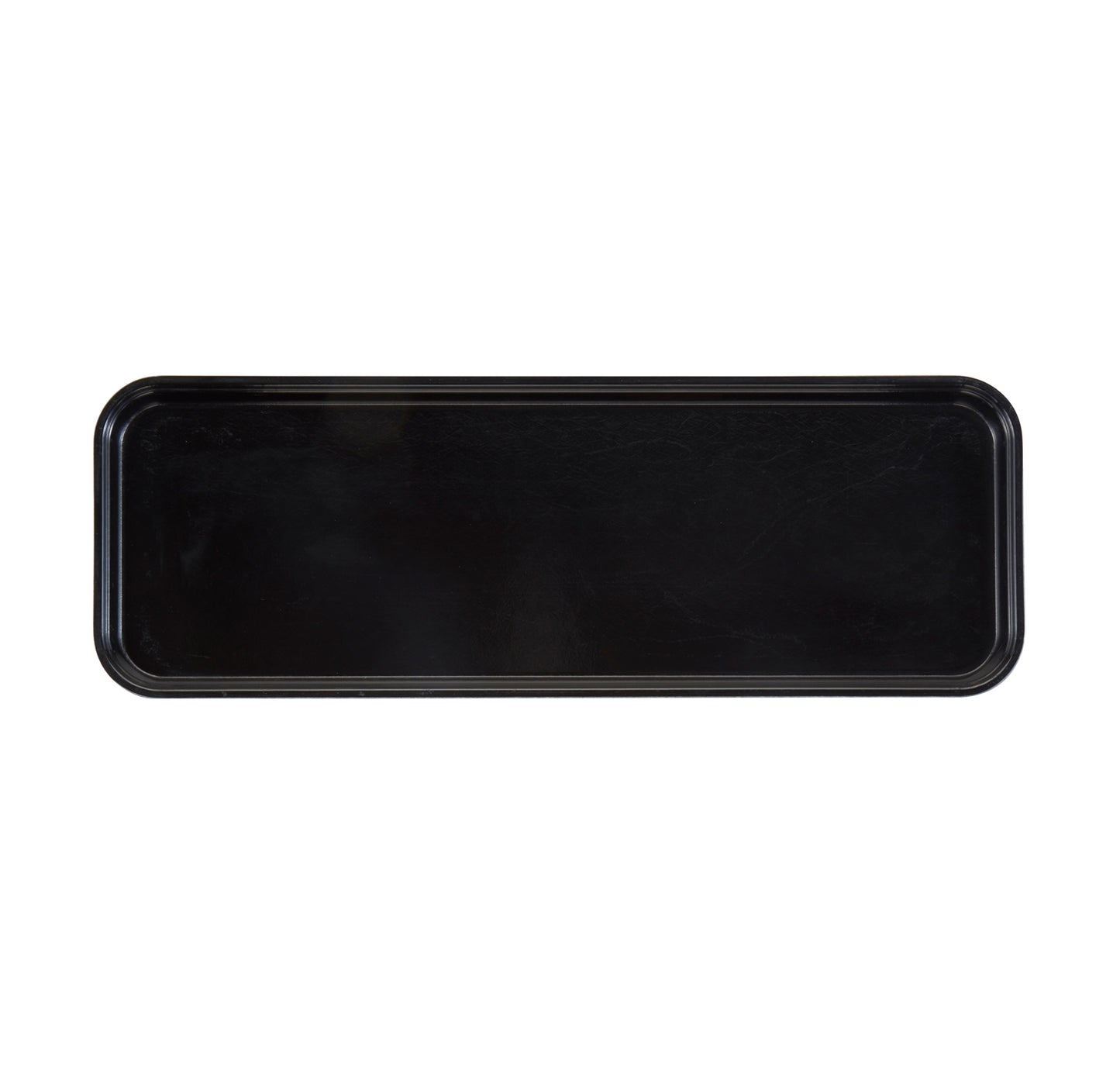 MARKET TRAY FIBERGLASS BLACK 22.5CM W 64.9CM L 2.5CM H (Cambro)