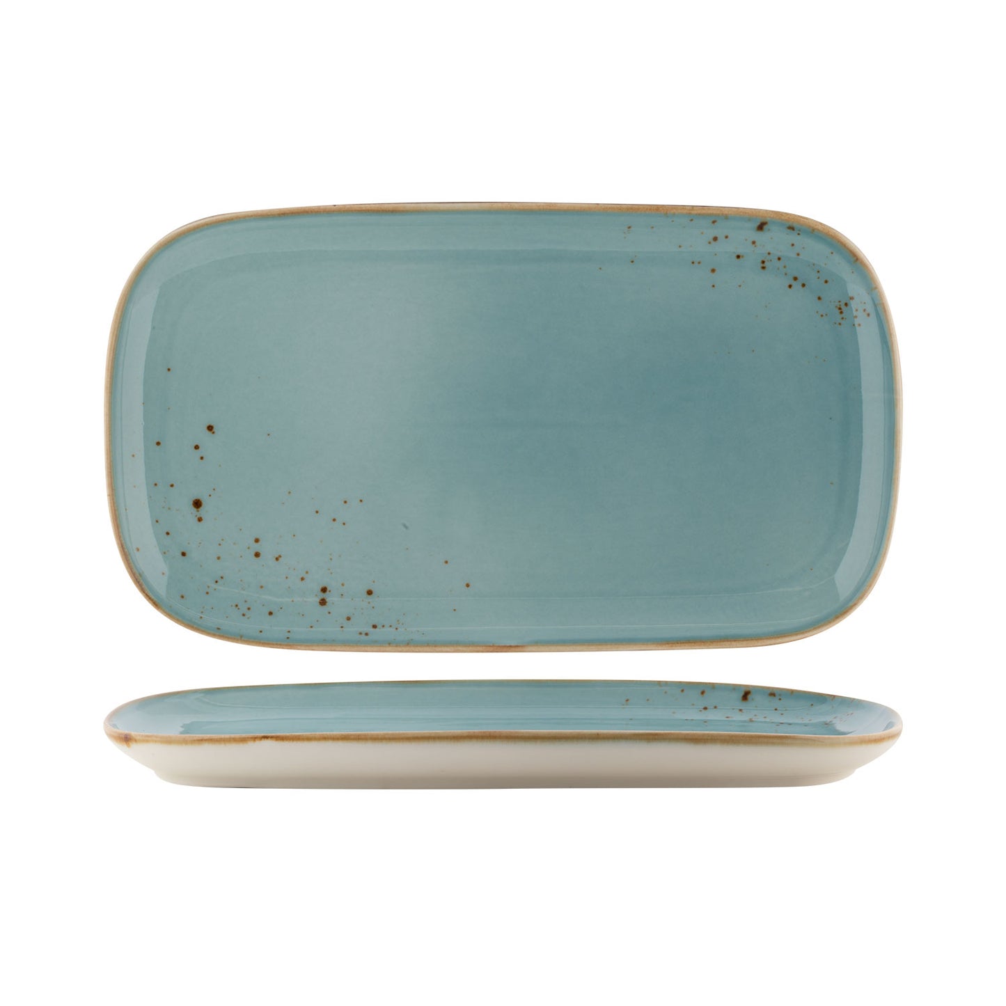 FYNBOS - ATLANTIC BLUE - RECTANGULAR PLATE - 45CM X 19CM (3) (Fortis)