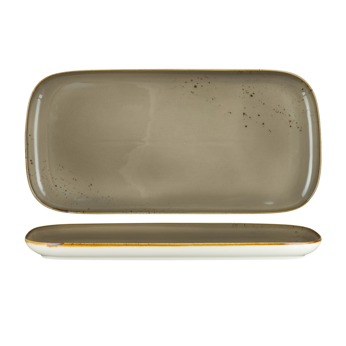RECTANGULAR PLATE - 45 X 19CM (3) (Fortis)