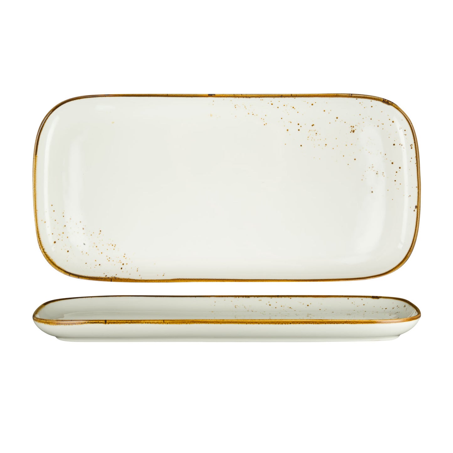 RECTANGULAR PLATE - 45 X 19CM (3) (Fortis)