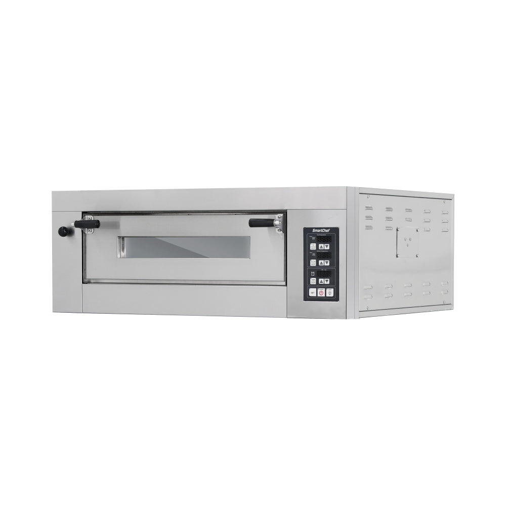 ELECTRIC PIZZA OVEN - SINGLE DECK - 4 PIZZAS PER DECK (SMARTCHEF) - Catering