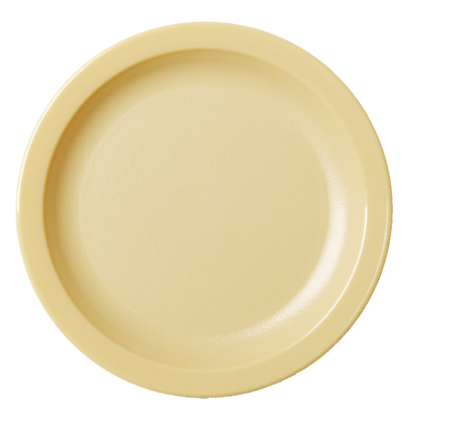 POLYCARBONATE NARROW RIM SIDE PLATE 16.5CM DIAMETER - BEIGE (Cambro)