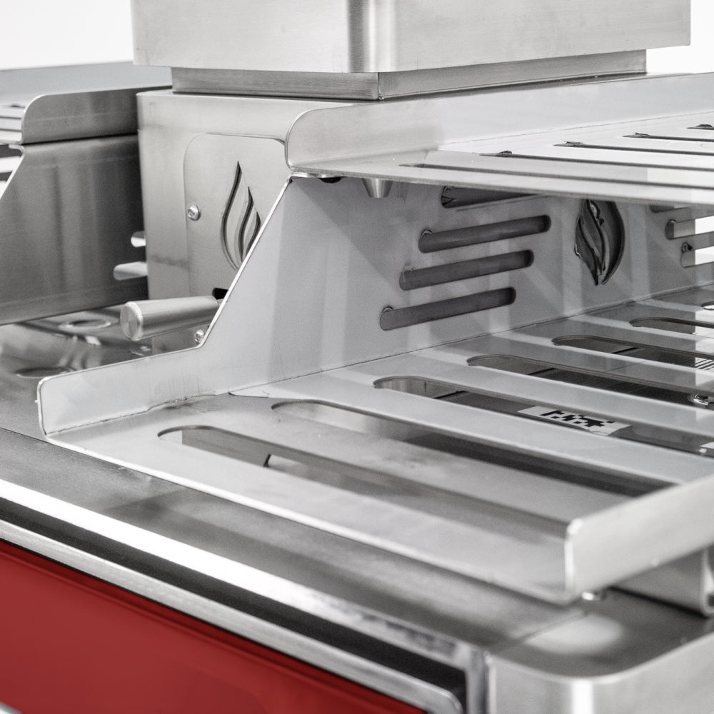 CHARCOAL OVEN - PRO 980MM - RED (ROASTER) - Catering
