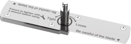 GATTO CUTTING BLADE (WORKS WITH DICING & FRENCH BLADES) - Catering