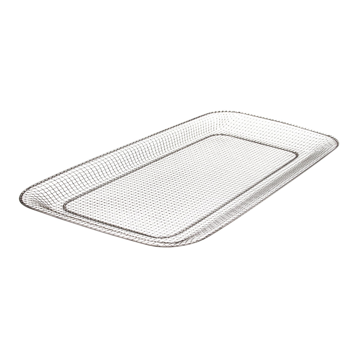 GN FRY BASKET - STAINLESS STEEL - 530MM X 330MM X 40MM