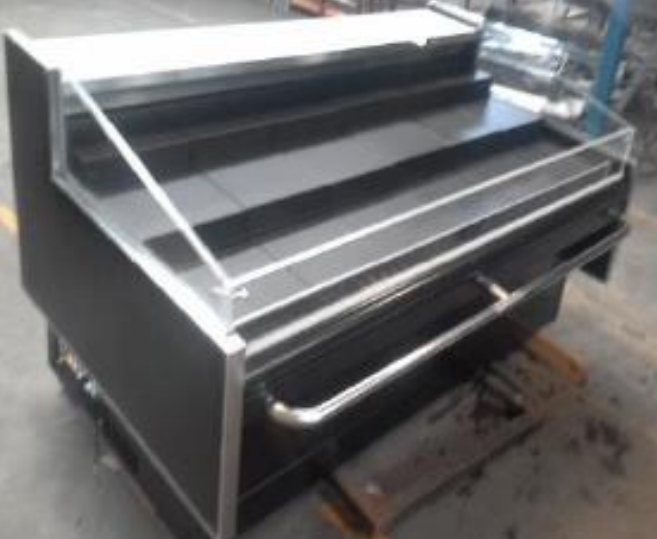 Meat Low Square Glass 1.8m Chiller (Just Refrigeration) - Catering