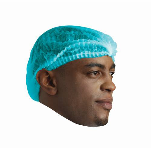 DISPOSABLE MOP CAPS - GREEN - PACK OF 100 (Chefware)