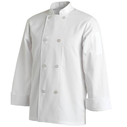 CHEFS UNIFORM JACKET BASIC LONG - MEDIUM (Chef Equip)