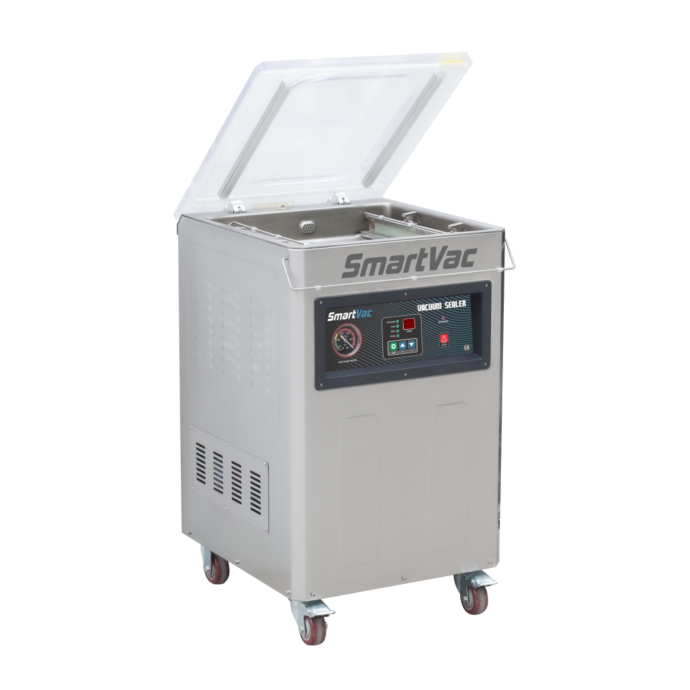 Vacuum pack machine 400mm sealing bar with gas flush (SMARTVAC)