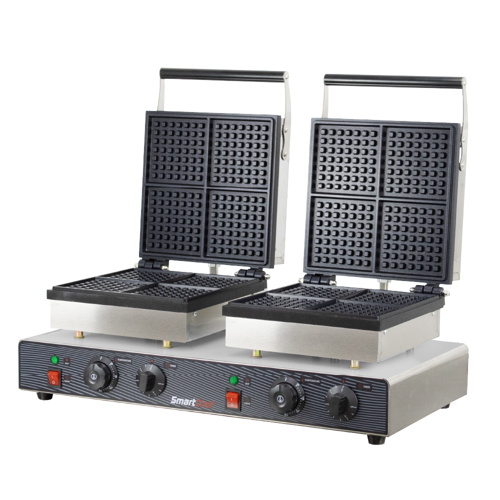Waffle Baker-Double Square (SMARTCHEF) - Catering
