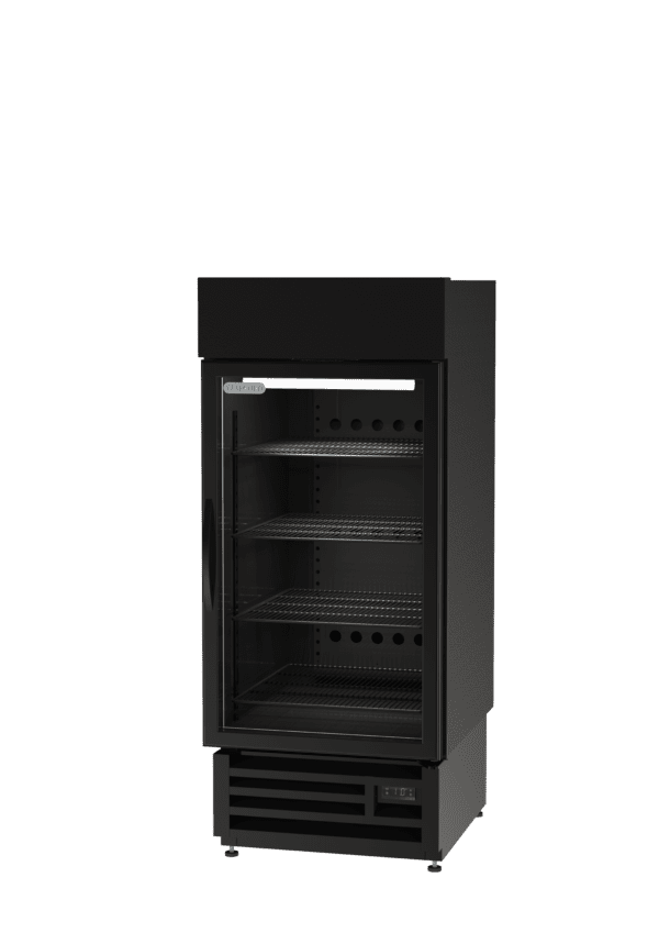 STAYCOLD Carbon Edition Single Hinged Half Door Freezer - Catering