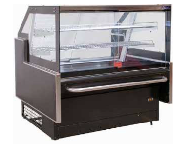 Pie Square Glass 1.2m warmer (Just Refrigeration) - Catering