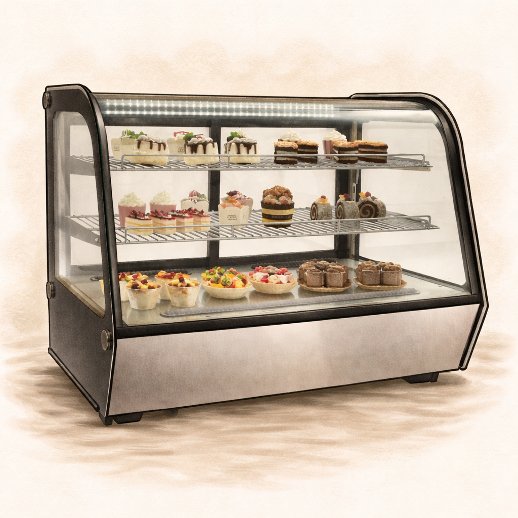 CURVED REFRIGERATED DISPLAY