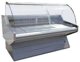 Curved Glass Meat Chiller 1.8m (Just Refrigeration) - Catering