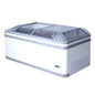 Curved glass freezer (550Lt )(Just Refrigeration) - Catering