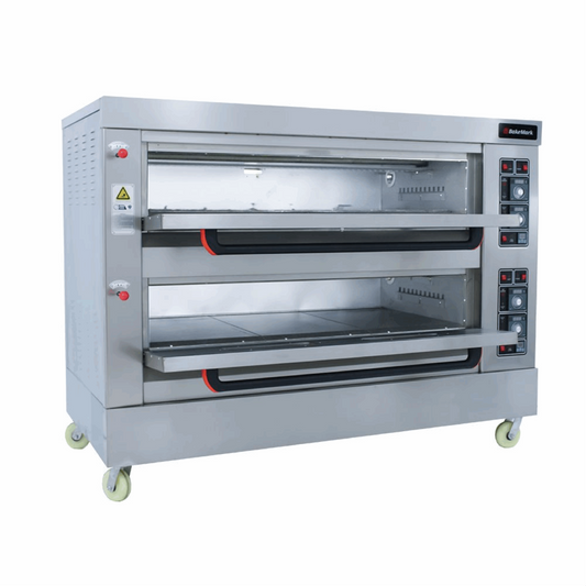 Deck Oven Gas – 3 Deck / 2 Trays Per Deck (BAKEMARK) - Catering