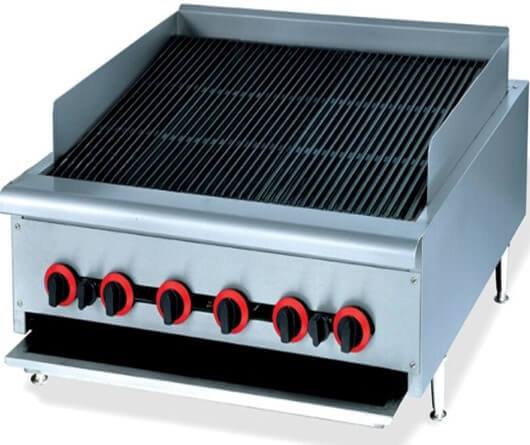 GATTO 900MM GAS CHAR BROILER COUNTER MODEL