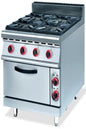 GATTO 900 RANGE - 4 BURNER STOVE WITH ELECTRIC OVEN