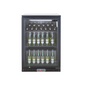 PolarCab Black Bar Cooler 1H/Door - Catering