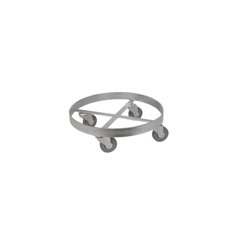 GATTO BIN DOLLEY GALVANISED STEEL