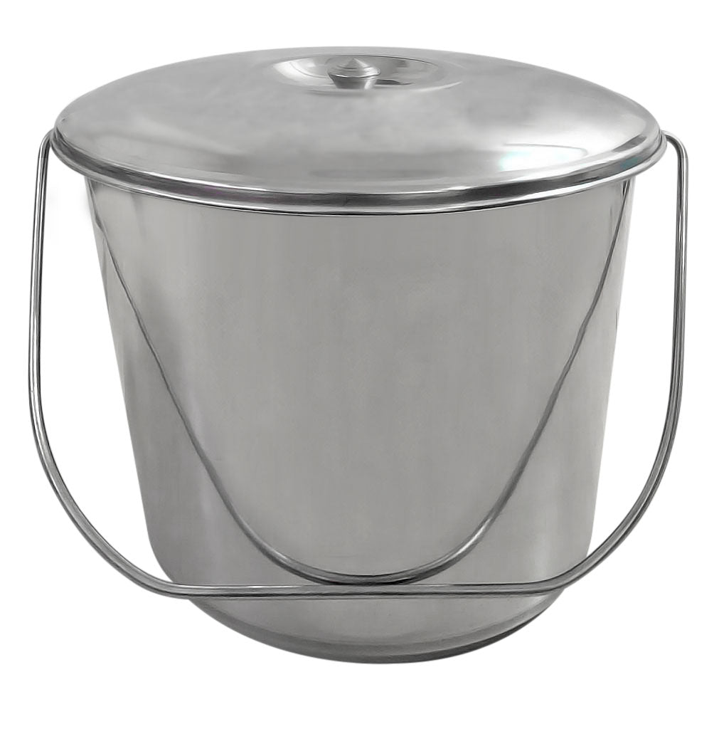 BUCKET & LID - S/STEEL 20Lt (Cater Ace) - Catering