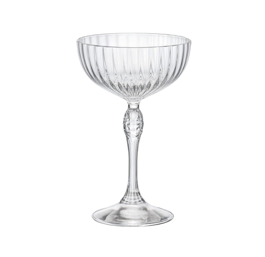 AMERICA '20s - COCKTAIL COUPE 23cl H157mm W98mm (6) (Bormioli Rocco)