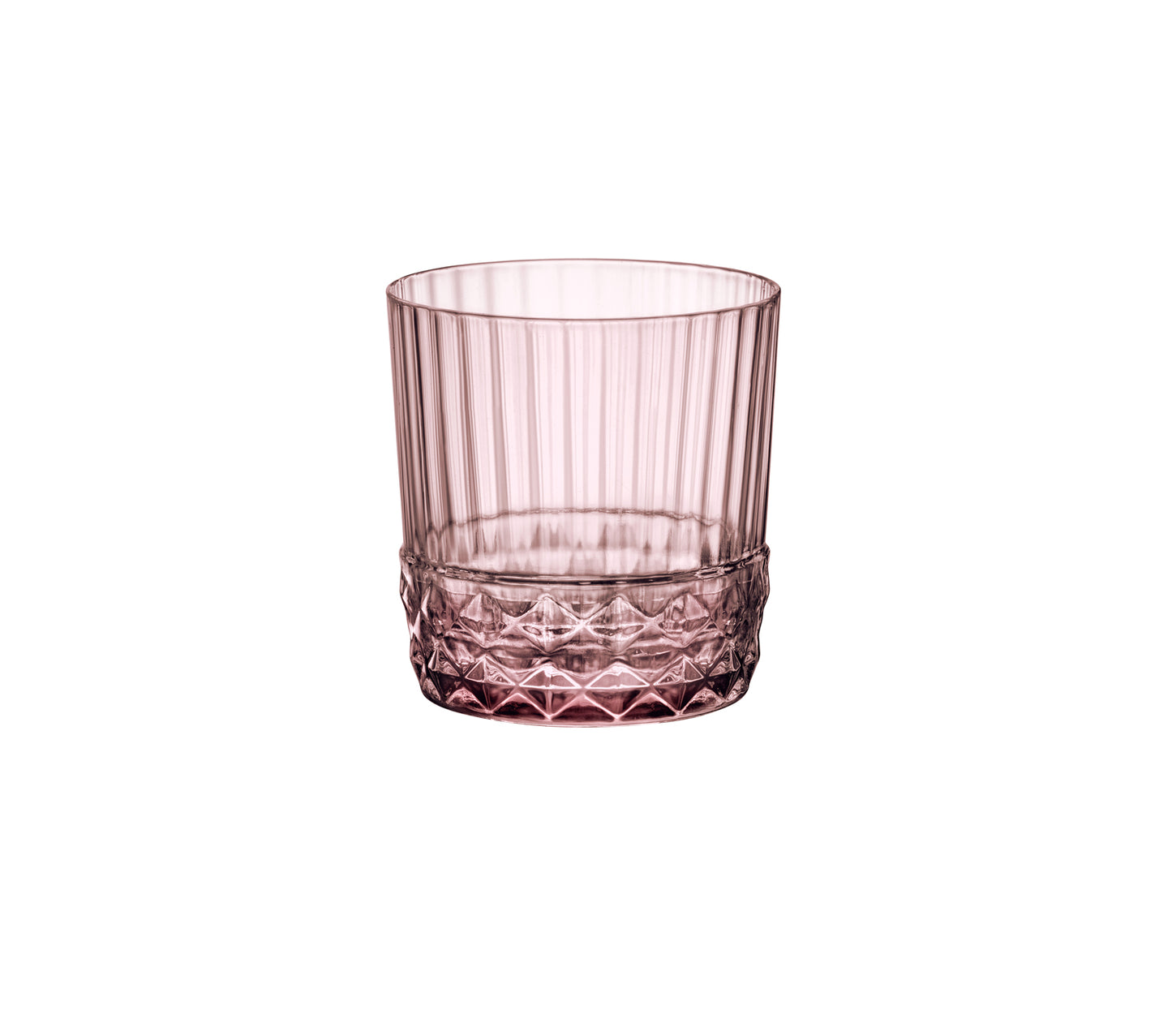 AMERICA '20s - LILAC ROSE - DOF 37CL H92MM W88MM (6) (Bormioli Rocco)