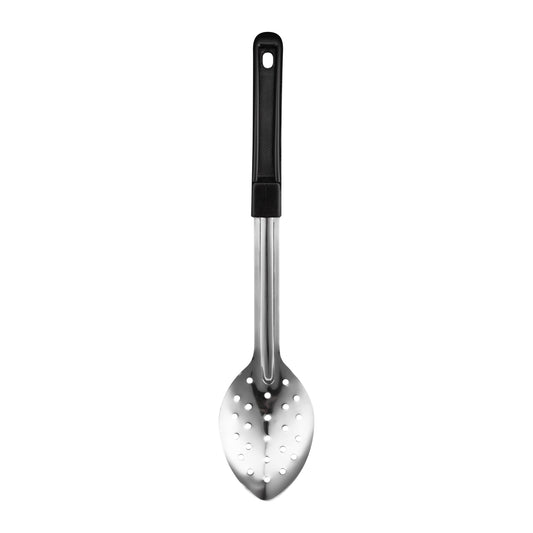 BASTING SPOON PERFORATED PVC HANDLE - 330MM