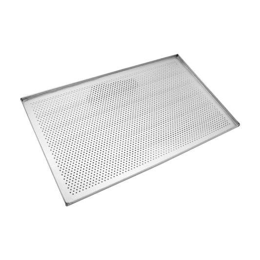 BAKING TRAY ALUSTEEL PERFORATED - 535MM X 325MM X 10MM
