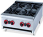 GATTO BOILING TABLE 4 BURNER - FLOOR STANDING  HEAVY DUTY
