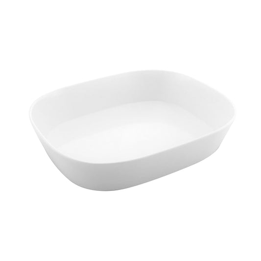 CAPSULE BOWL RECT (IVORY) - 325 X 265 X 65MM (Efay)