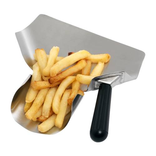 CHIP BAGGING SCOOP -S/STEEL 190 X 200MM