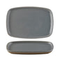 EMERGE - SEATTLE GREY - RECTANGULAR PLATE - 22CM X 15CM (6) (Churchill)