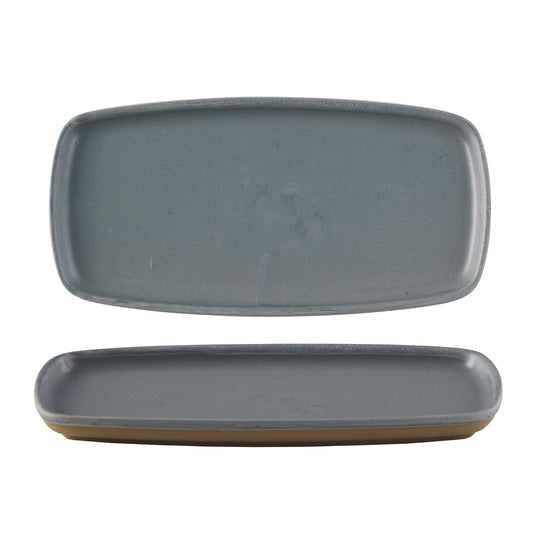 EMERGE - SEATTLE GREY - RECTANGULAR PLATE - 30CM X 14.7CM (6) (Churchill)