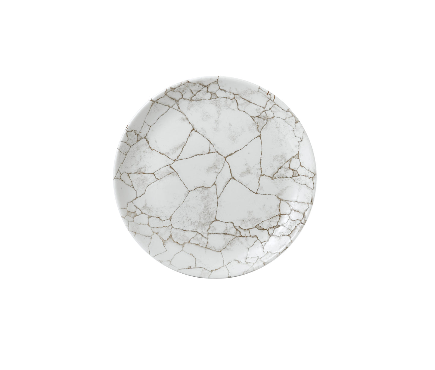 KINTSUGI - AGATE GREY - COUPE PLATE - 21.7CM (12) (Churchill)
