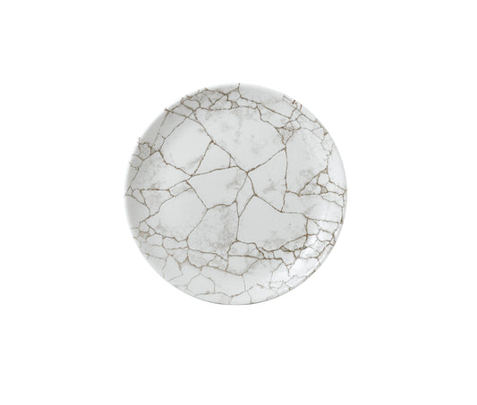 KINTSUGI - AGATE GREY - COUPE PLATE - 21.7CM (12) (Churchill)